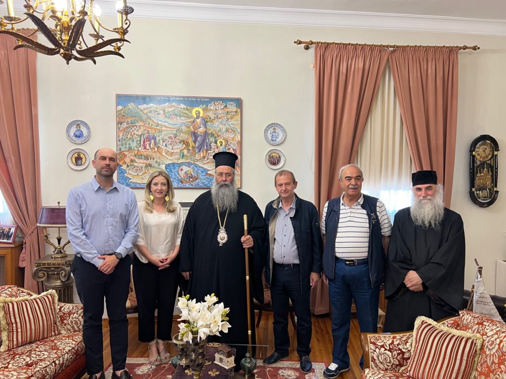 Στον Μητροπολίτη Κίτρους Πρόεδρος του Επιμελητηρίου Πιερίας