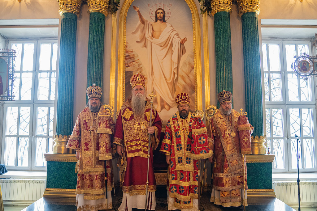 Митрополит Черногорско-Приморский Иоанникий принял участие в торжествах в Нило-Столобенской пустыни