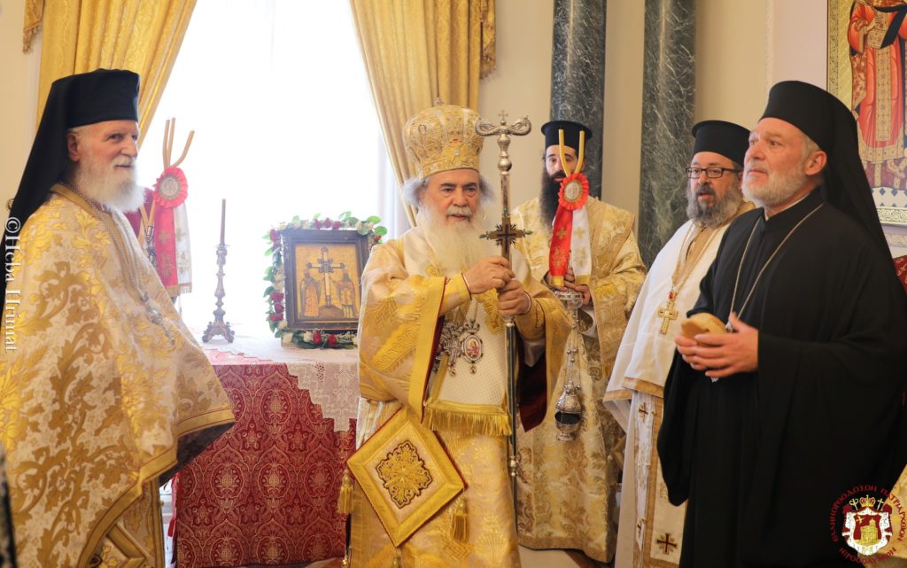 Η εορτή των Αγίων Κωνσταντίνου και Ελένης στα Ιεροσόλυμα