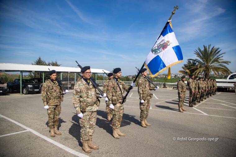 Κύπρος – Εθνική Φρουρά: 60 χρόνια από την ίδρυση του στρατού της Μεγαλονήσου, με έμβλημα που συμβολίζει την Ορθόδοξη χριστιανική πίστη 