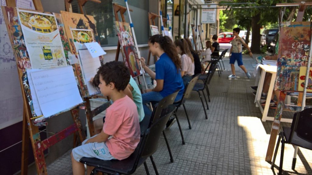Θερινό Τμήμα από την Σχολή Αγιογραφίας “Διά χειρός”
