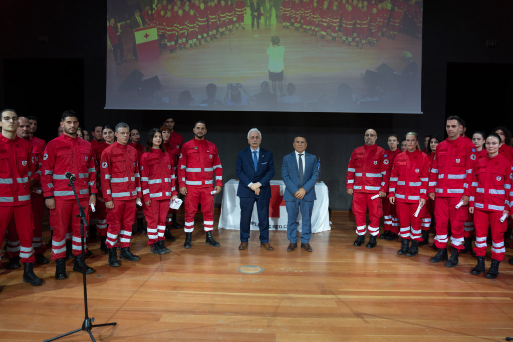 O Ελληνικός Ερυθρός Σταυρός πραγματοποίησε Τελετή Υπόσχεσης Εθελοντών Σαμαρειτών-Διασωστών στο Ωδείο Αθηνών