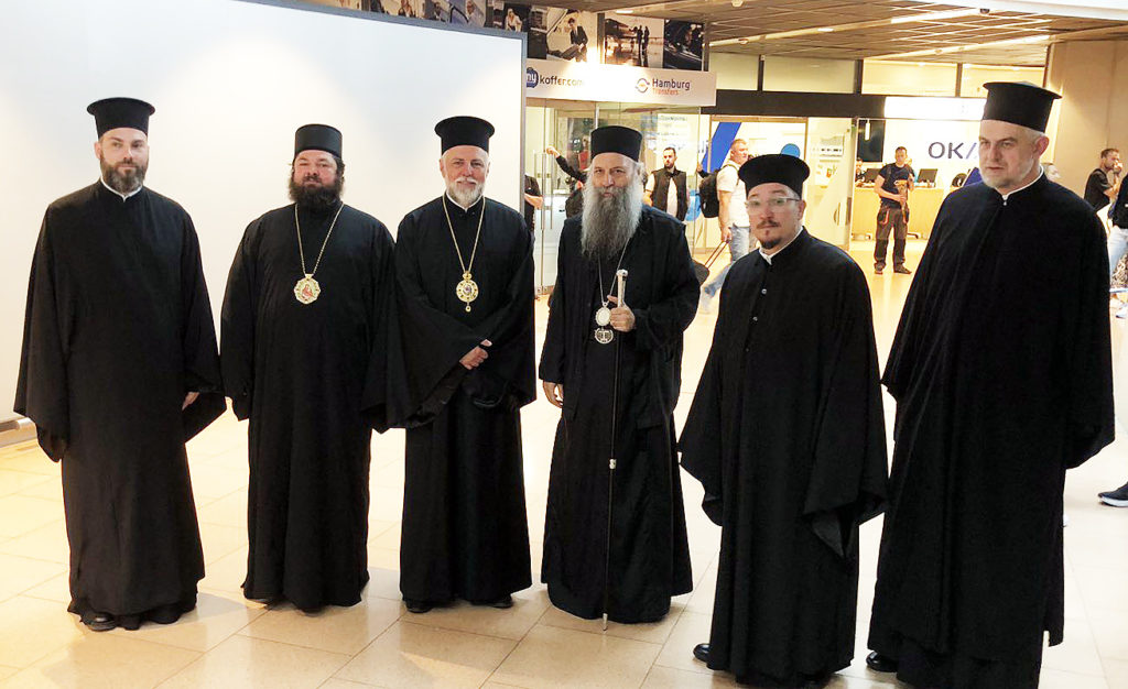 Патријарх српски Порфирије стигао у Епархију диселдорфску и немачку