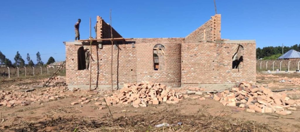 Εργασίες για την ανέγερση νέου Ιερού Ναού Αγίου Γεωργίου Καρσλίδη στην περιοχή του Μακαμπάκο