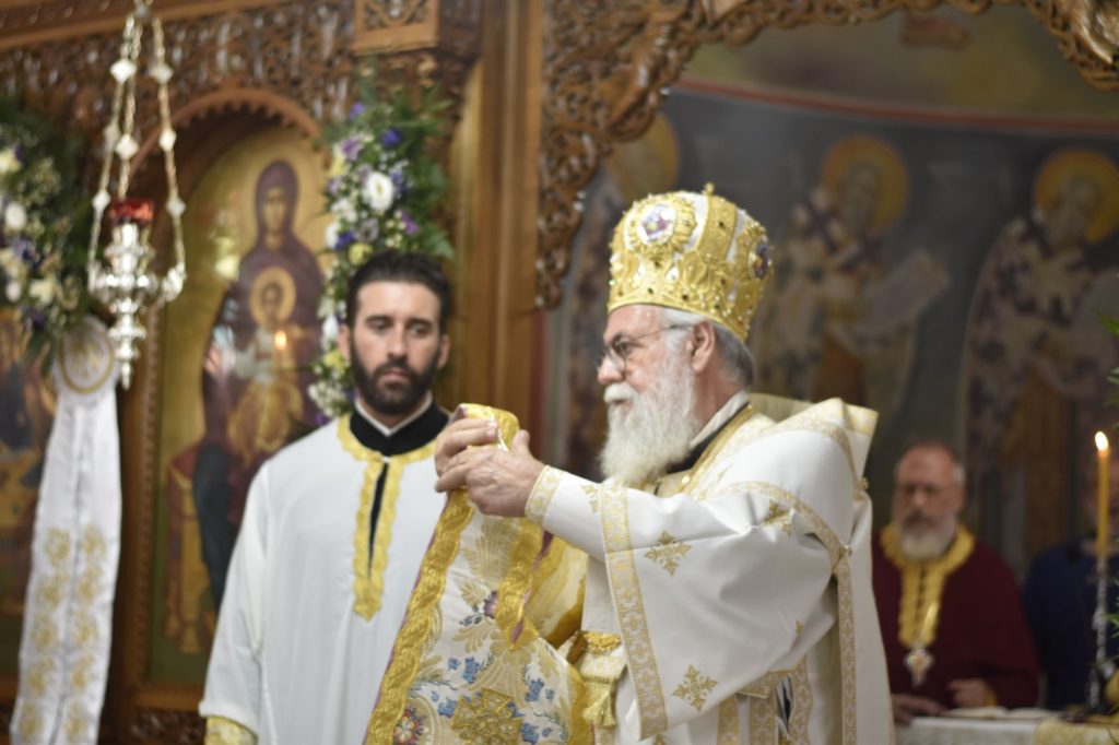 H εις πρεσβύτερον χειροτονία του διακόνου Ιακώβου Χατζηιγνατίου