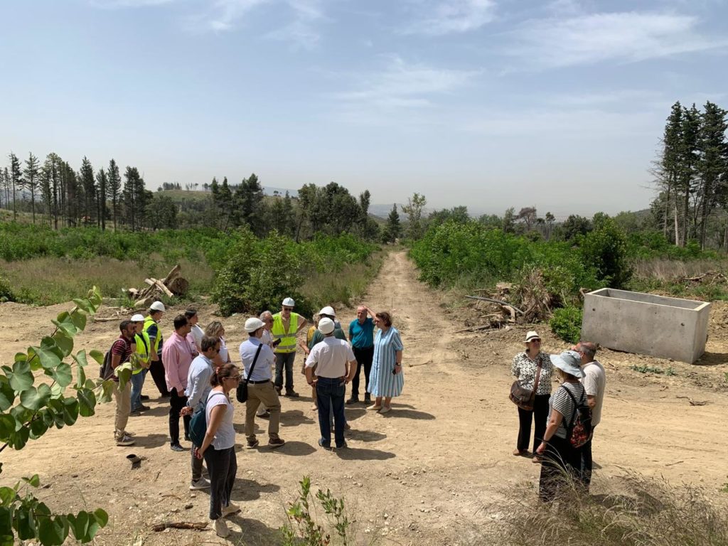 Αυτοψία στο Τατόι: Ικανοποιητική η πορεία των έργων και εντός των χρονοδιαγραμμάτων
