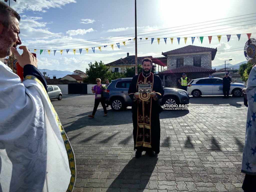 Τα ιερά λείψανα των Αγίων Ραφαήλ, Νικολάου και Ειρήνης στον Ι.Ν. Ευαγγελισμού Θεοτόκου στα Φίχτια Αργολίδας