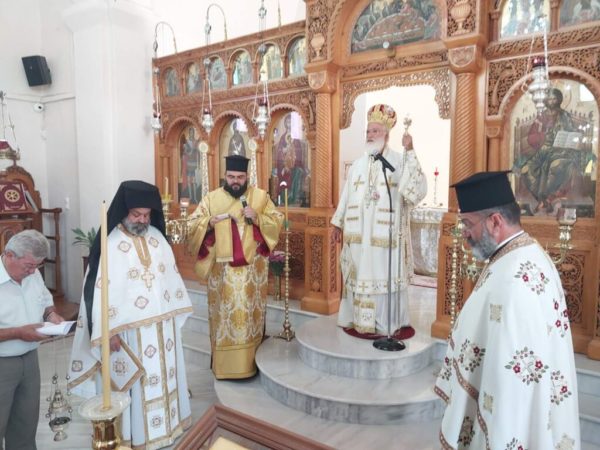 Εσπερινός και Θεία Λειτουργία στην Ιερά Μονή Αγίας Μαρίνας