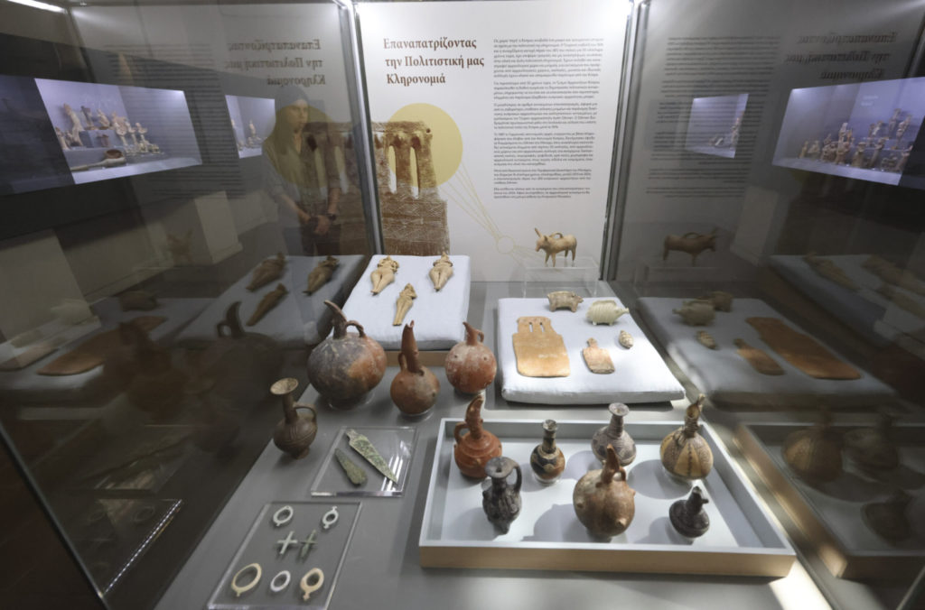 Επαναπατρίστηκαν από το Μόναχο και οι τελευταίες 60 κυπριακές αρχαιότητες της «υπόθεσης Ντικμέν»