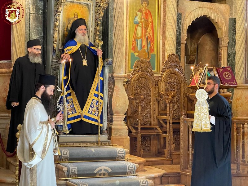 Η εορτή πάντων των εν Παλαιστίνη ασκησάντων αγίων στο Πατριαρχείο Ιεροσολύμων