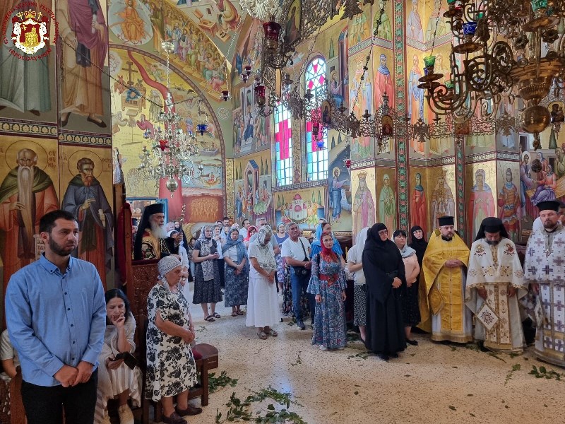 The feast of the Holy Glorious and Chiefs of the Apostles Peter and Paul at the Patriarchate