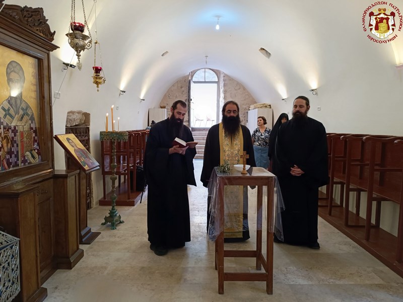 Εορτή Αγίου Προκοπίου στο Πατριαρχείο Ιεροσολύμων