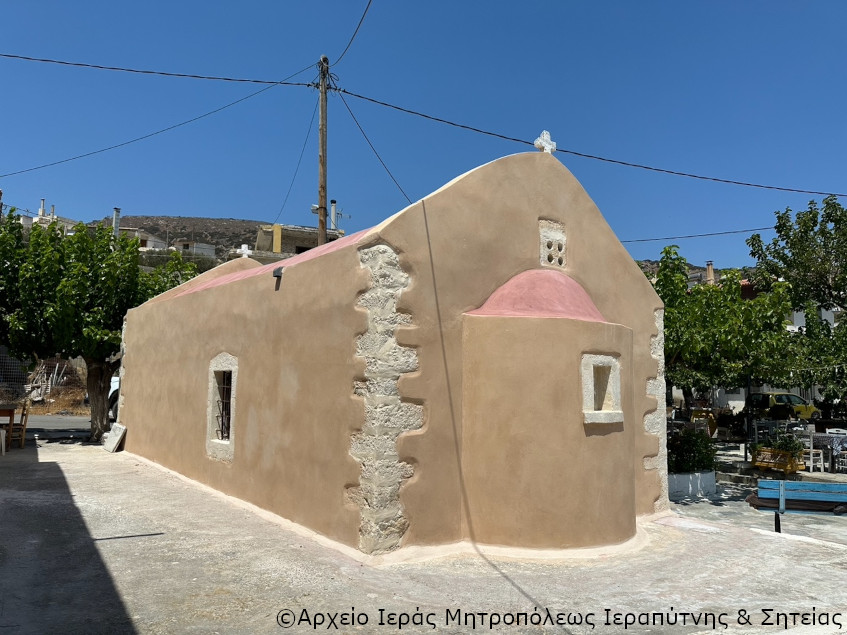 Πρόγραμμα Θυρανοιξίων Ι.Ν. Αγίου Σπυρίδωνα στην Βασιλική Ιεράπετρας