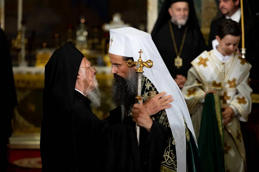 Вселенският патриарх и интронизацията в София (фоторепортаж)