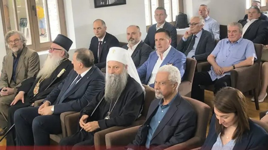 Патријарх Порфирије у Андрићграду присуствовао “Видовданским свечаностима”