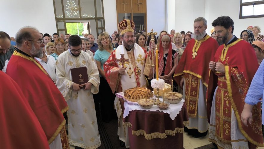 Слава храма Сабора Светог Јована Крститеља у насељу Макишке терасе (ФОТО/ВИДЕО)