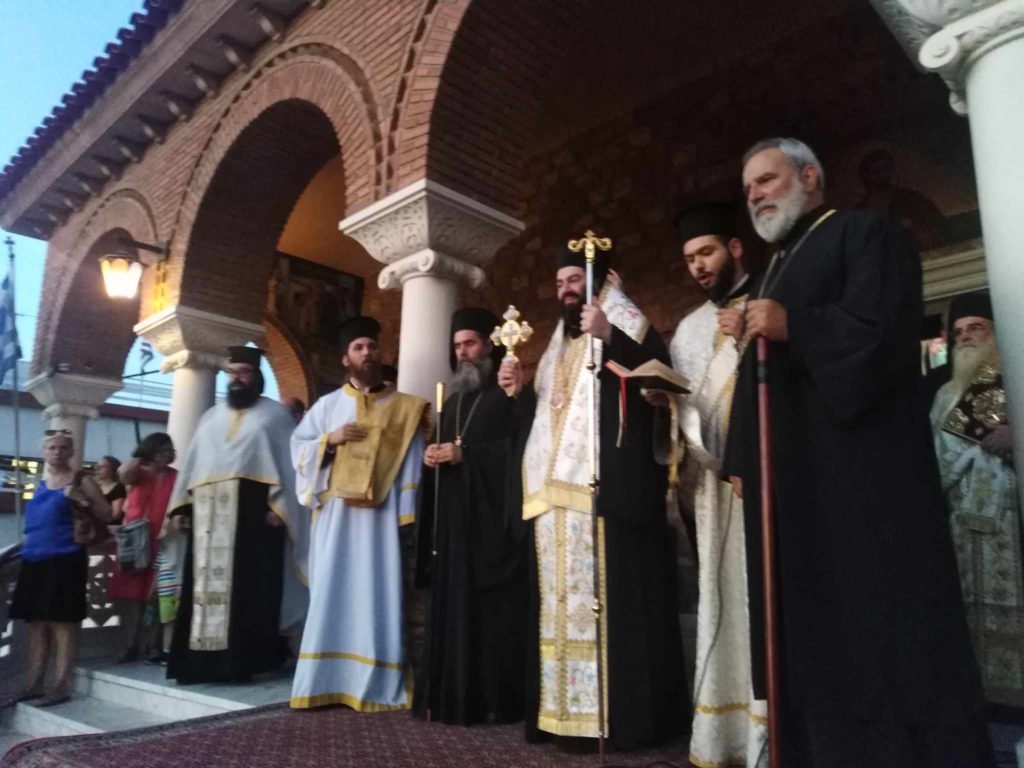 Κατανυκτικός ύμνος για τον Αγιομάρτυρα Αιμιλιανό, στον ομώνυμο ναό του Λόφου Σκουζέ