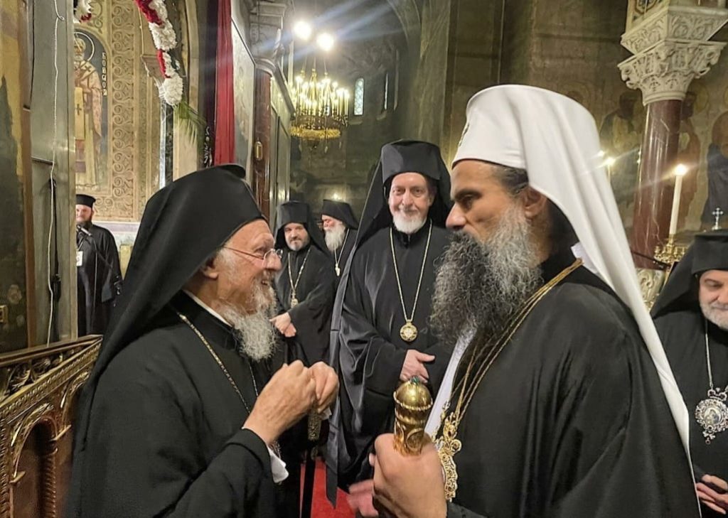 كلمة الكلي القداسة في تنصيب متروبوليت صوفيا وبطريرك بلغاريا