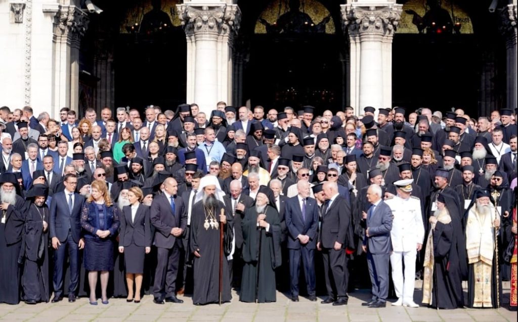‎كلمة الكلي القداسة في تنصيب متروبوليت صوفيا وبطريرك بلغاريا