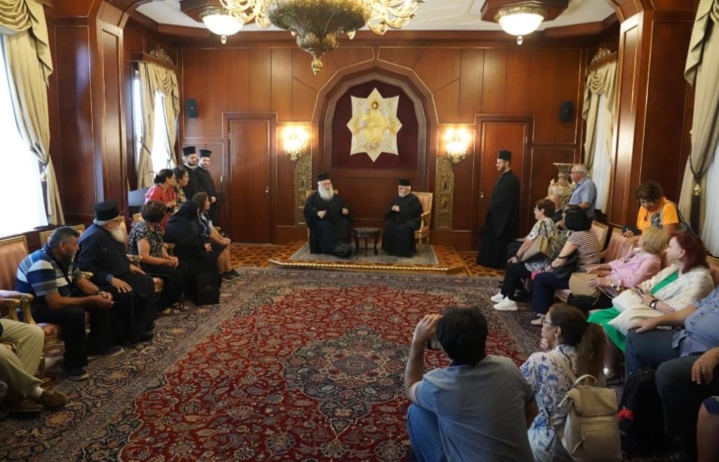 صاحب الغبطة رئيس أساقفة كنيسة قبرص جاورجيوس يزور القسطنطينية