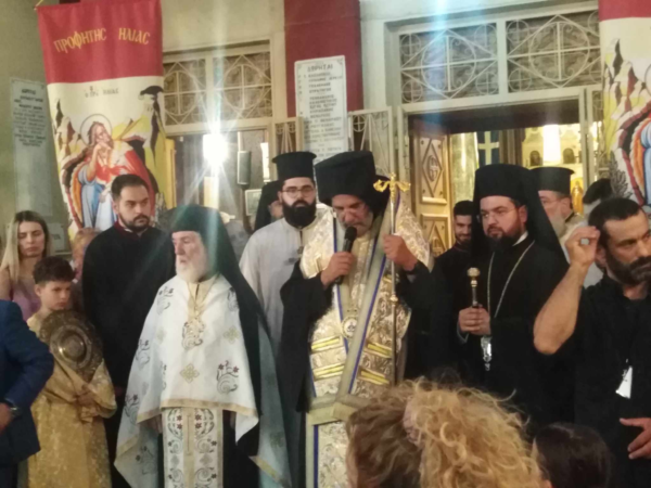 Ηθική έξαρση για τον Προφήτη Ηλία, στην ομώνυμη εκκλησία του Παγκρατίου !