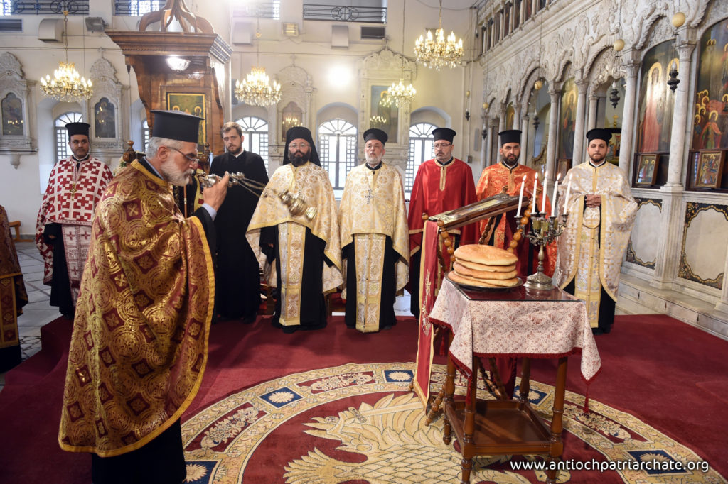الاحتفال بعيد القديسين الشهيدين في الكهنة نقولا وحبيب خشة الدمشقيين