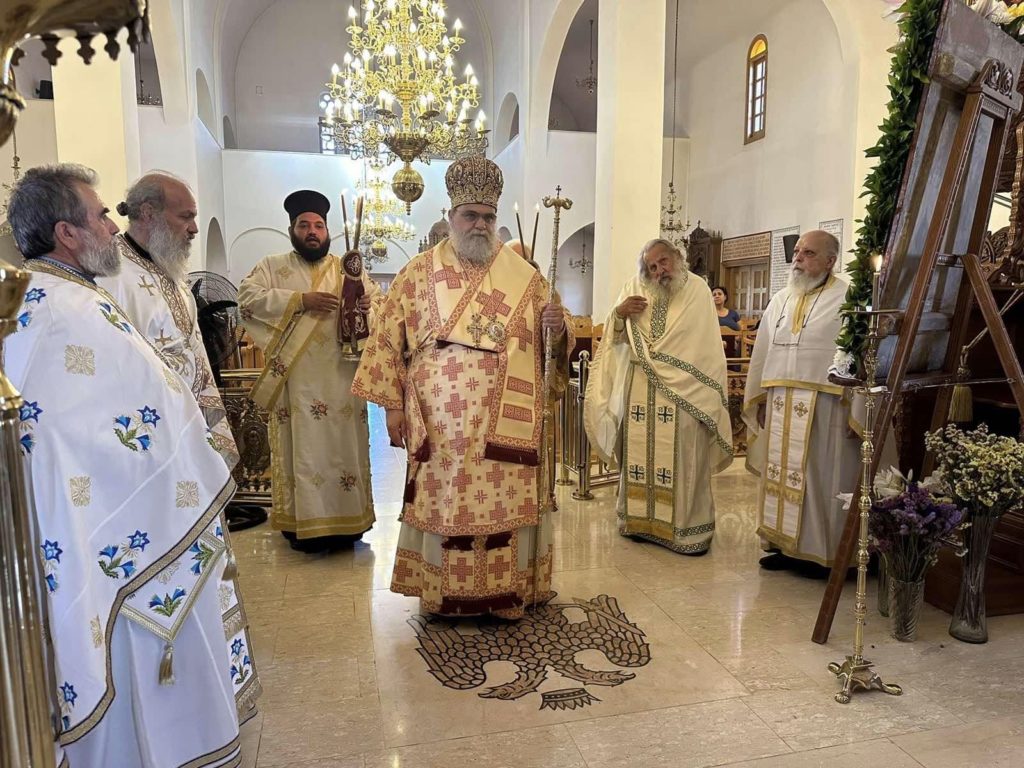 Πανηγυρική Θεία Λειτουργία στην Αγία Μαρίνα Αναλυόντα