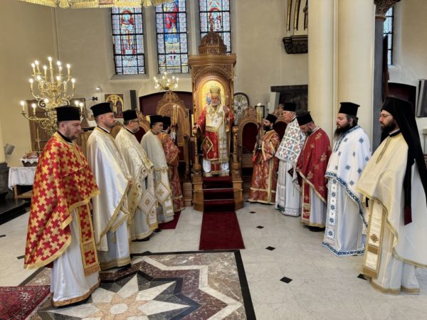 Τα Ονομαστήρια του Μητροπολίτη Βελγίου Αθηναγόρου