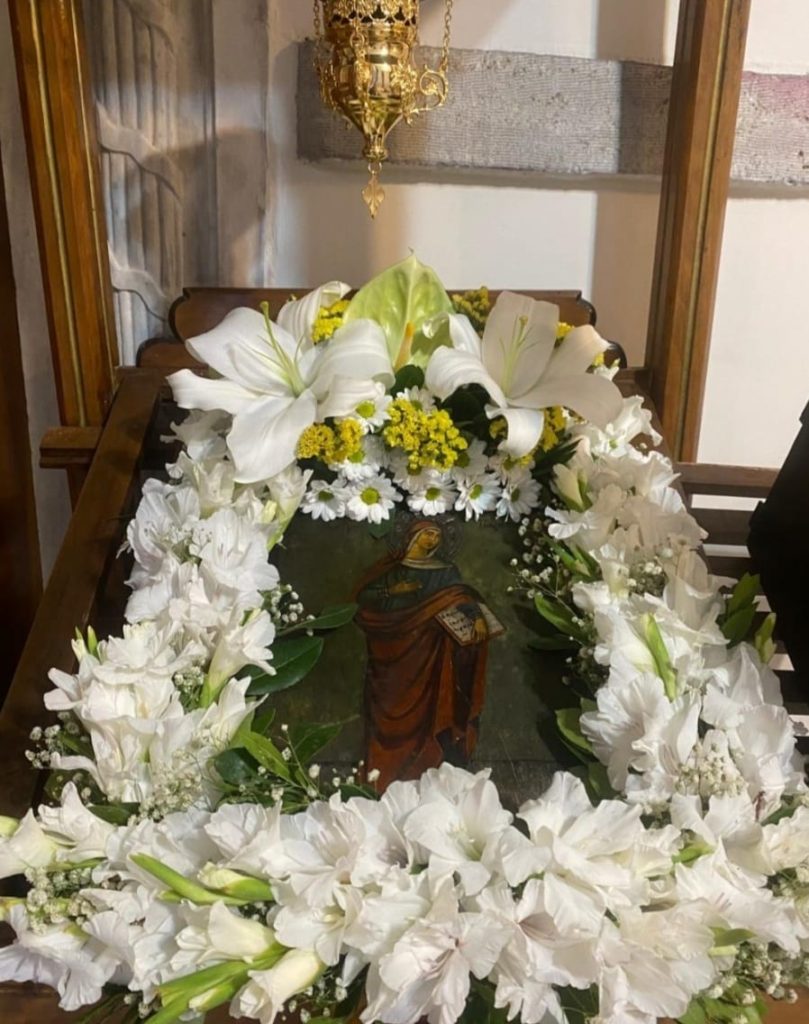 عيد القديسة باراسكيفي في بيكريدي _ القسطنطينية