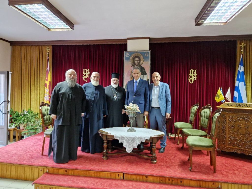 Συνάντηση Μητροπολίτη Διδυμοτείχου με τον πρώην Υφυπουργό Παιδείας Άγγελο Συρίγο