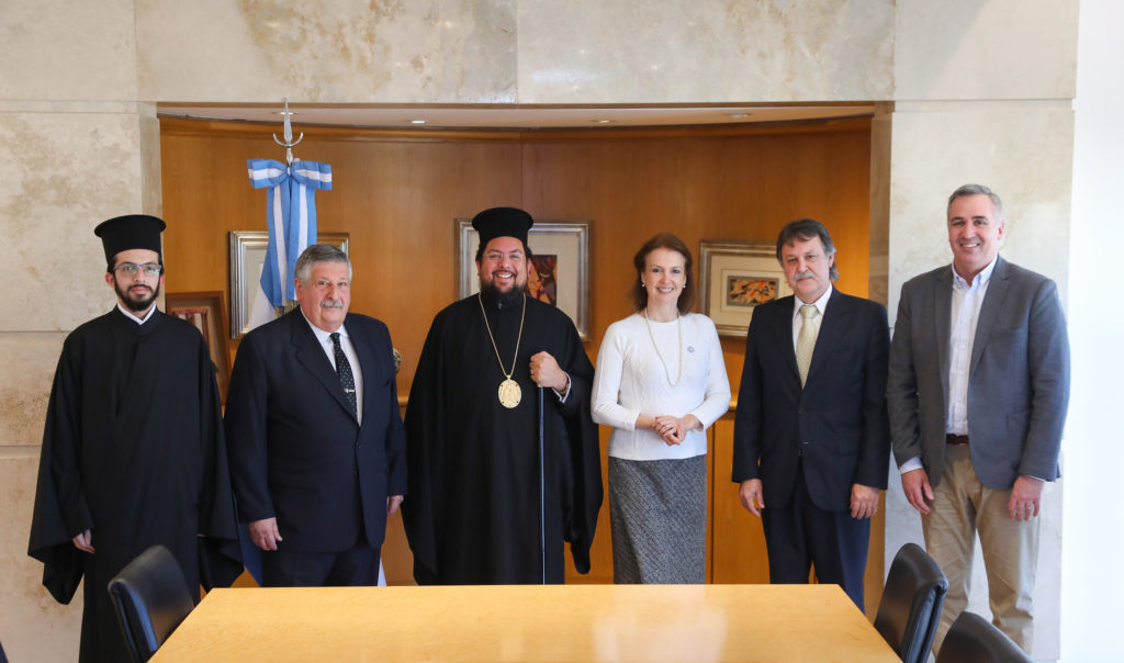 Metropolitan of Buenos Aires met Argentine Minister of Foreign Affairs