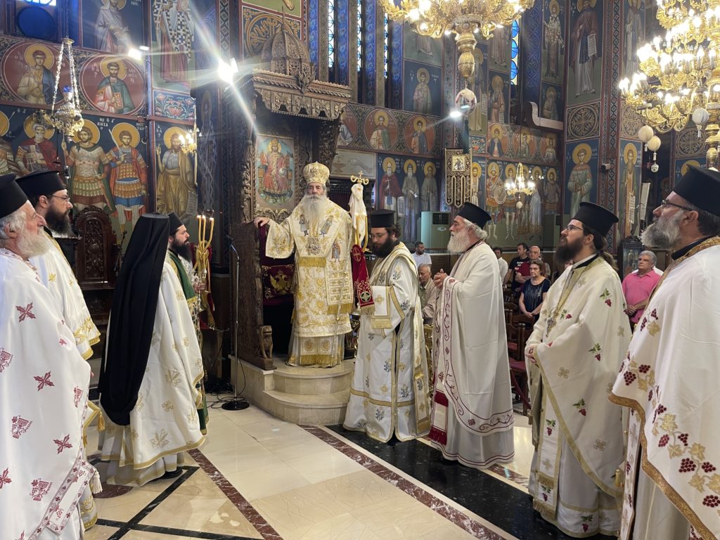 Η εορτή της Αγίας Οσιοπαρθενομάρτυρος Παρασκευής στην Καλλίπολη Πειραιώς