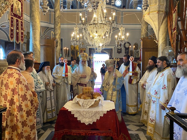Πανηγύρι του Αγίου Παντελεήμoνα στο Μόλυβο της Λέσβου