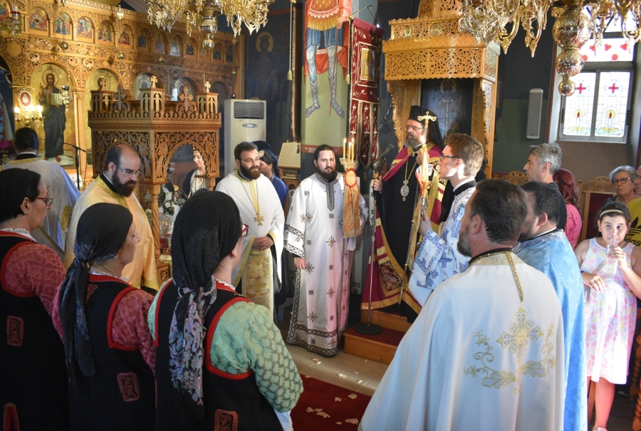 Ο εορτασμός της Αγίας Μεγαλομάρτυρος Μαρίνης στην Ι.Μ.Μαρωνείας