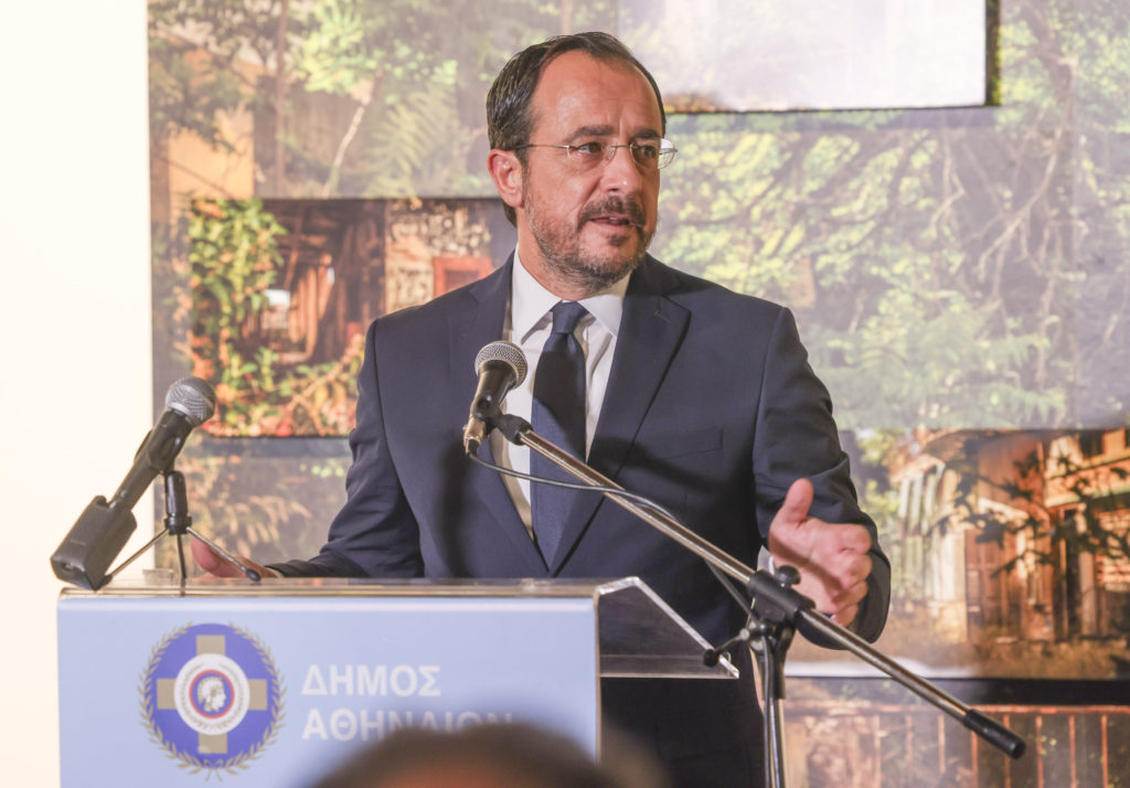 Ο Πρόεδρος της Κυπριακής Δημοκρατίας στην έκθεση φωτογραφίας και πολυμέσων «Αμμόχωστος 3,5%» στην Αθήνα