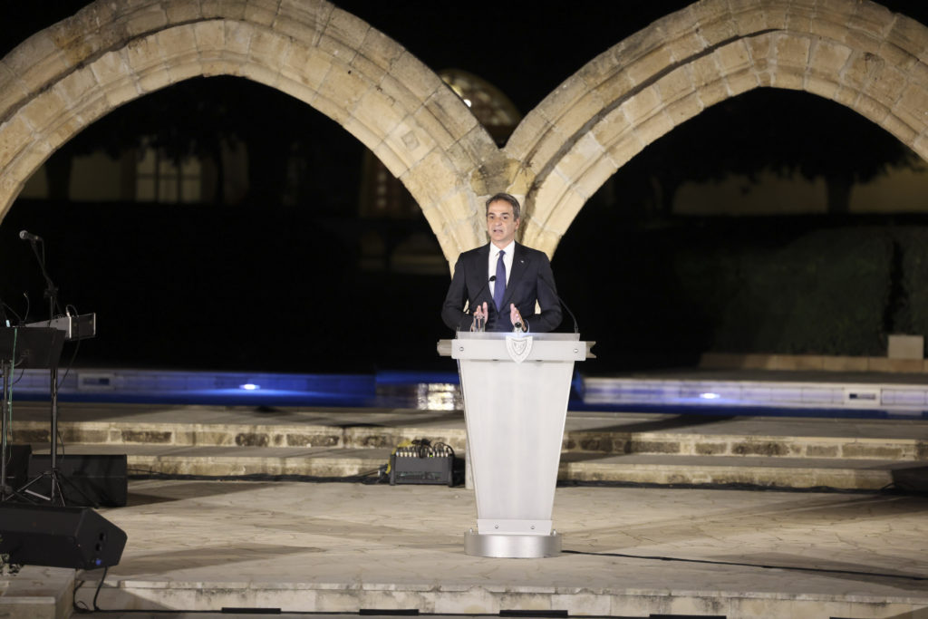 Κυριάκος Μητσοτάκης από Κύπρο: «Δεν αποδεχόμαστε τετελεσμένα» – «Το ότι συζητούμε δεν σημαίνει ότι υποχωρούμε» (ΒΙΝΤΕΟ)