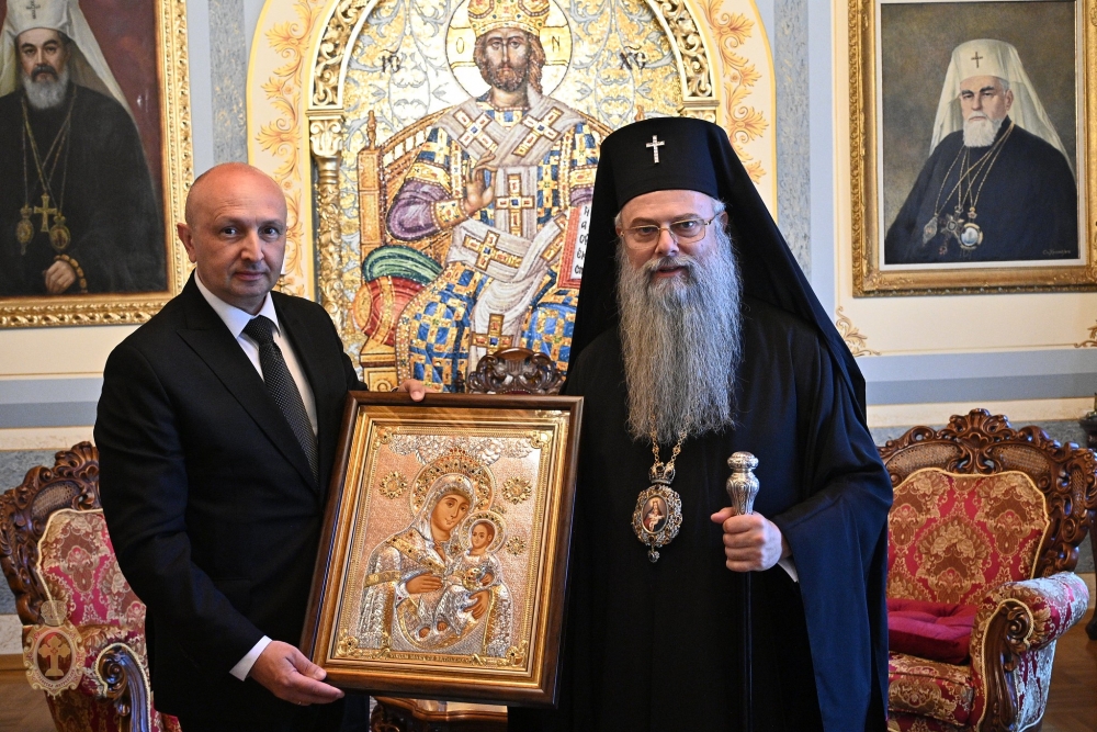 Пловдивският митрополит Николай прие Негово Превъзходителство посланика на Сърбия в България г-н Желко Йович