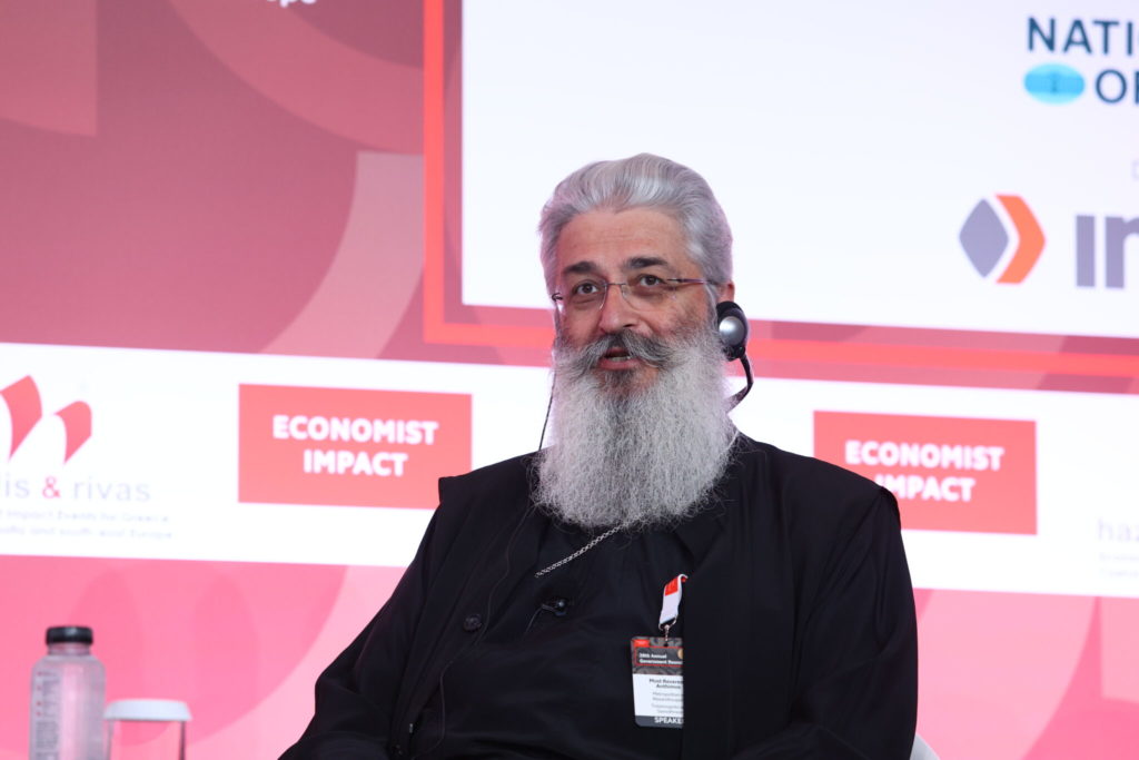 Ο Μητροπολίτης Αλεξανδρουπόλεως Άνθιμος στο 28ο Συνέδριο του Economist στην Αθήνα (ΒΙΝΤΕΟ)