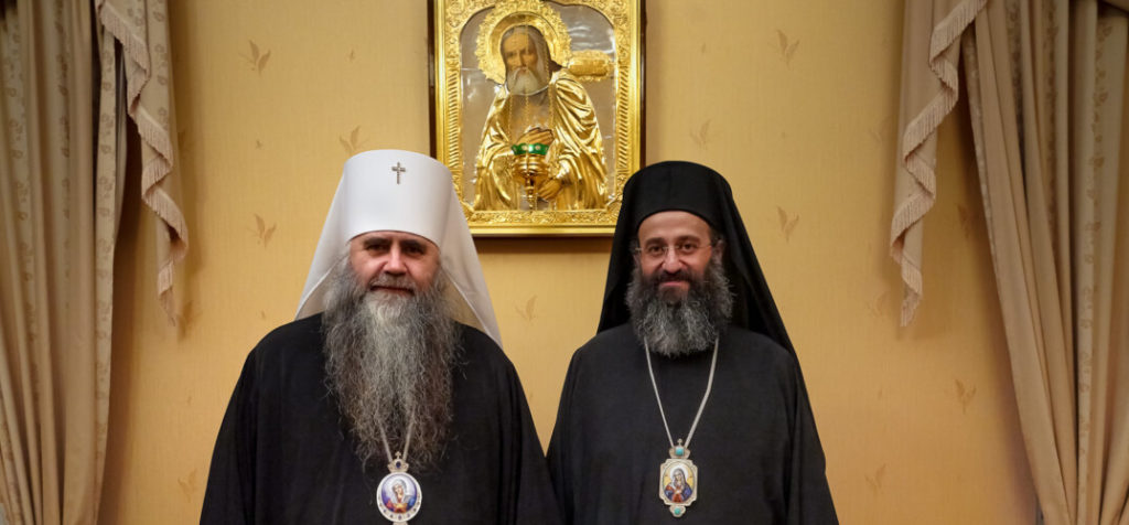 Состоялась встреча главы Нижегородской митрополии с викарием патриарха Антиохийского епископом Ларисским Моисеем