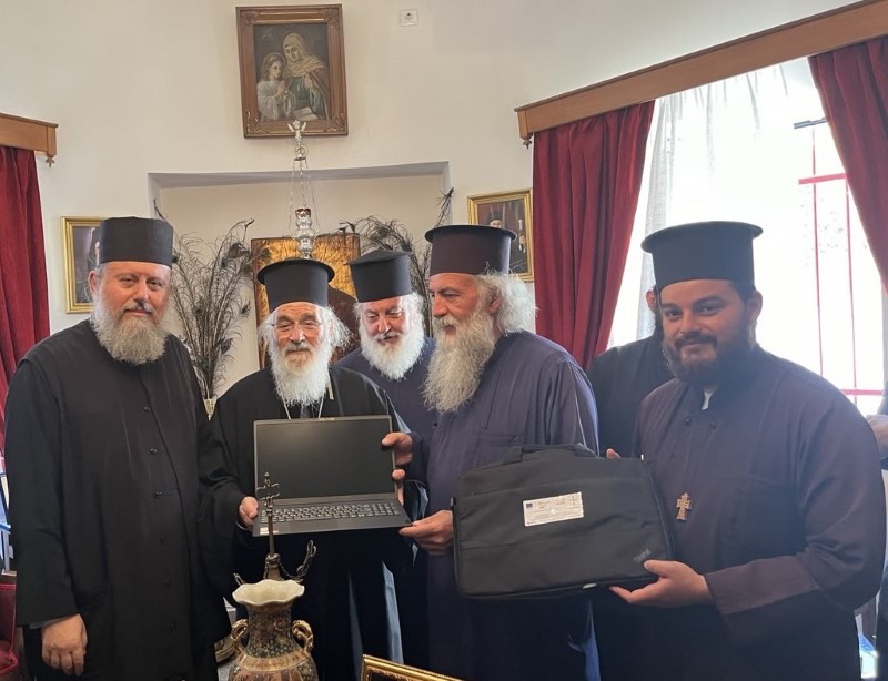 Παράδοση ψηφιακού ενοριακού κόμβου στην Ιερά Μητρόπολη Λέρου
