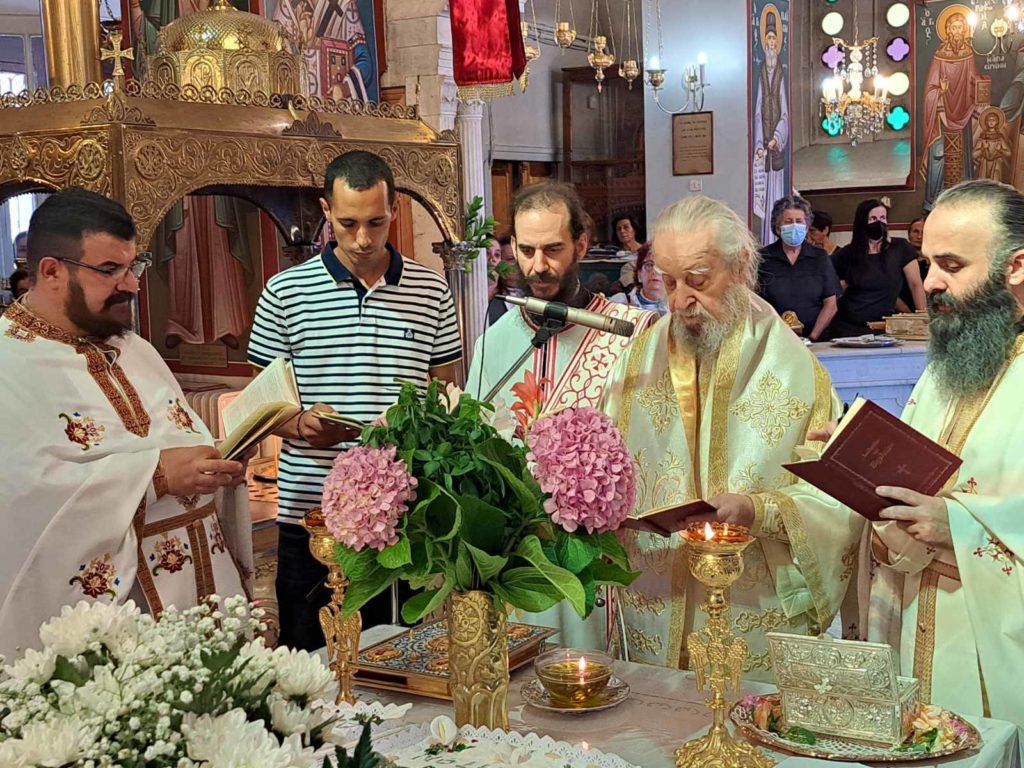 Ο Μητροπολίτης Καρυστίας και Σκύρου στη γενέτειρά του