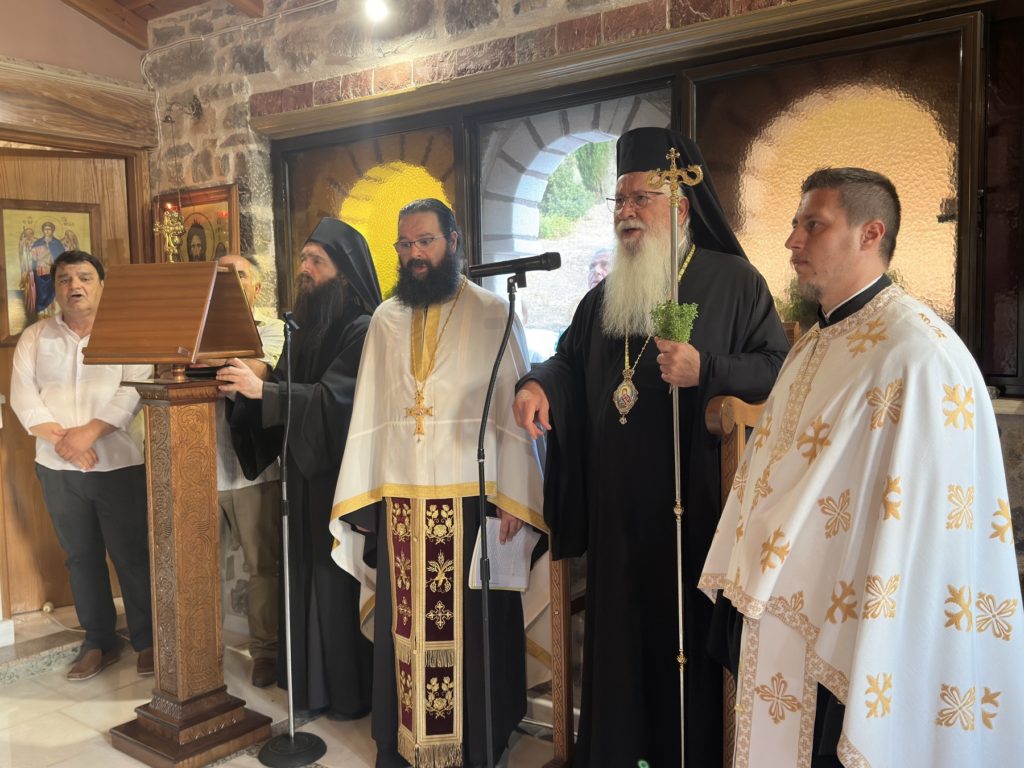 Μητρόπολη Θηβών: Εσπερινός Οσίου Παϊσίου