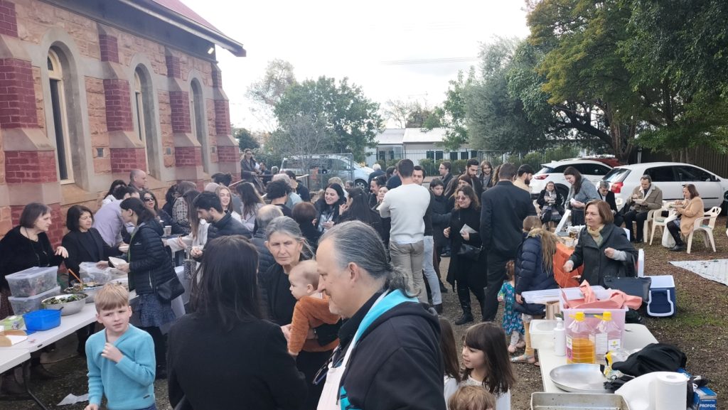 Η πανήγυρις της αγγλόφωνης ενορίας Αγίου Σωφρονίου του Έσσεξ στην Αδελαΐδα