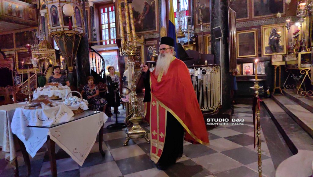 Η εορτή της Αγίας Παρασκευής στην παραλία Ναυπλίου