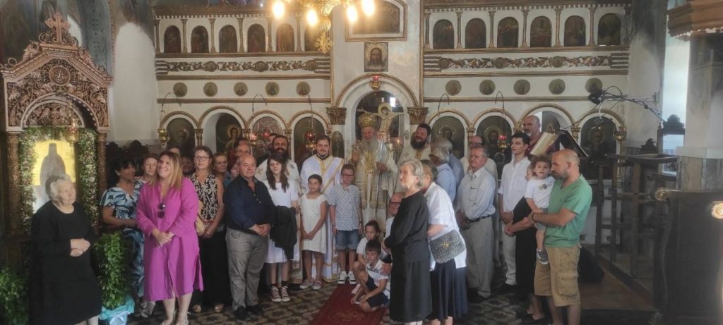 Ο Μητροπολίτης Χαλκίδος στην Ευβοϊκή ύπαιθρο