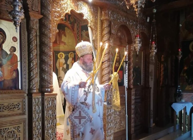 Αρχιερατική Θεία Λειτουργία στην Ι.Μ. Τιμίου Προδρόμου Καστρίτσης