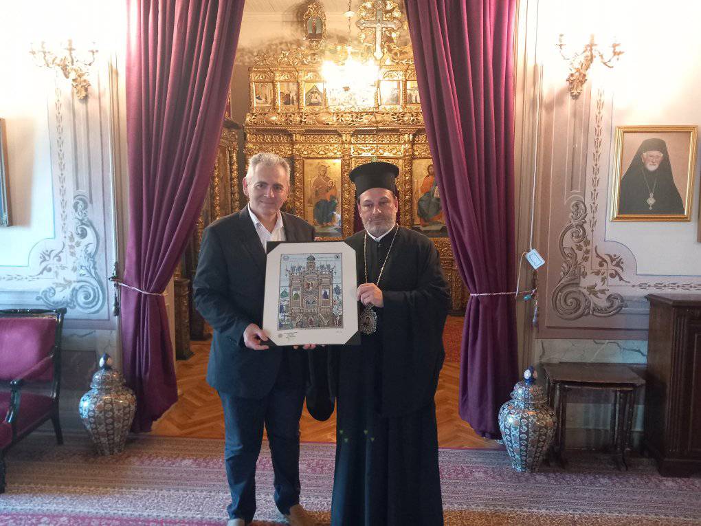 The Secretary General of the Interparliamentary Assembly on Orthodoxy visits the Theological School of Halki