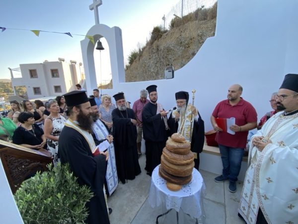 Θυρανοίξια Ιερού Ναϋδρίου Αγίου Χριστοφόρου στη Λέρο