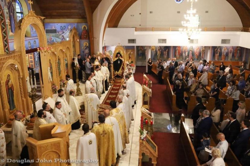 Τα Ονομαστήρια του Μητροπολίτη Νέας Ιερσέης Αποστόλου