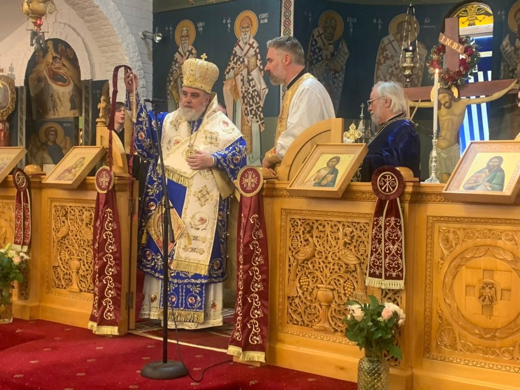 Χειροτονία Πρεσβυτέρου από τον Επίσκοπο Μηλιτουπόλεως Ιάκωβο